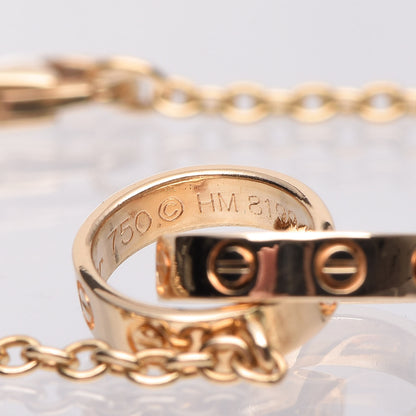 Cartier 18K Yellow Gold Interlocking LOVE Bracelet 5 of 6