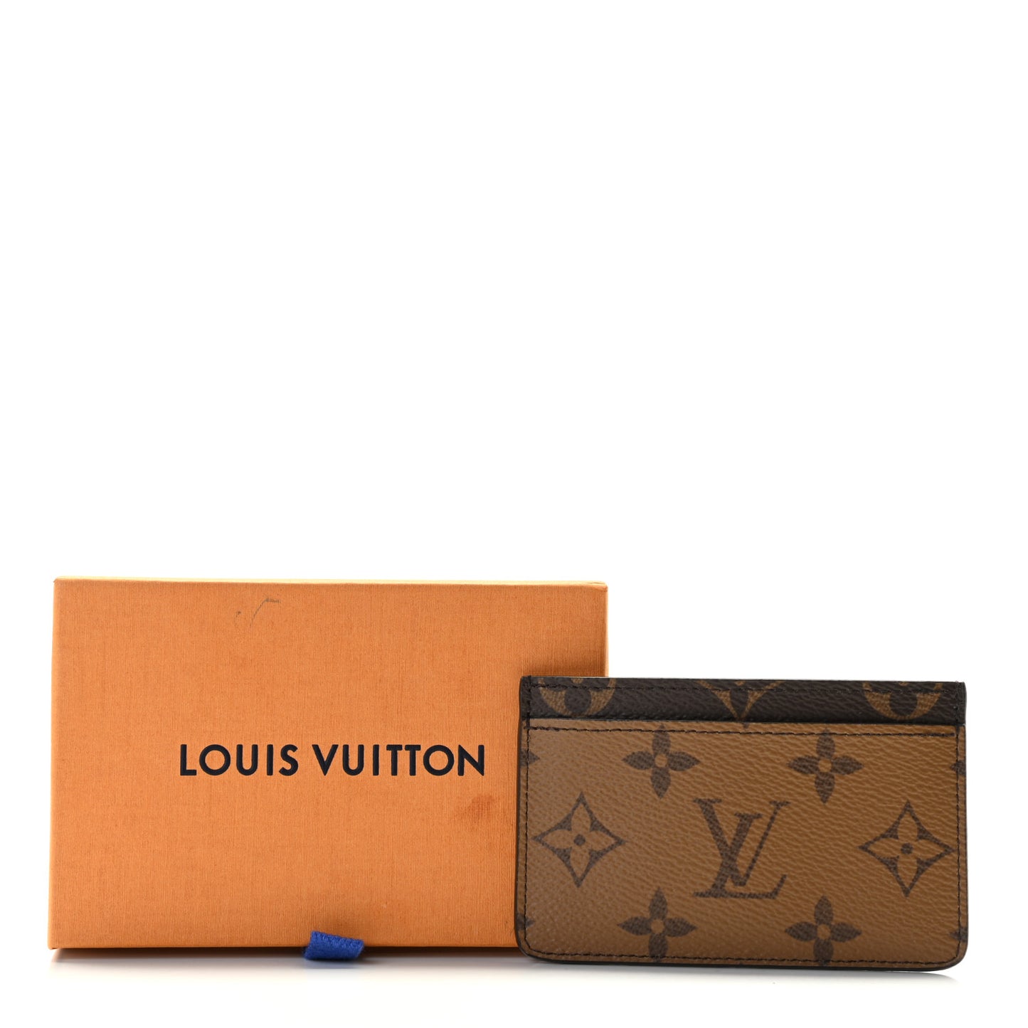 Reverse Monogram Card Holder