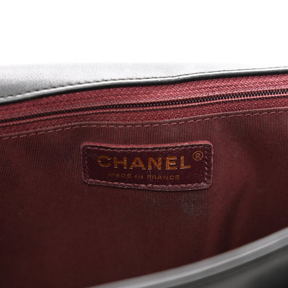 Chanel Calfskin Stitched Small Paris in Rome Messenger Black 7 of 11