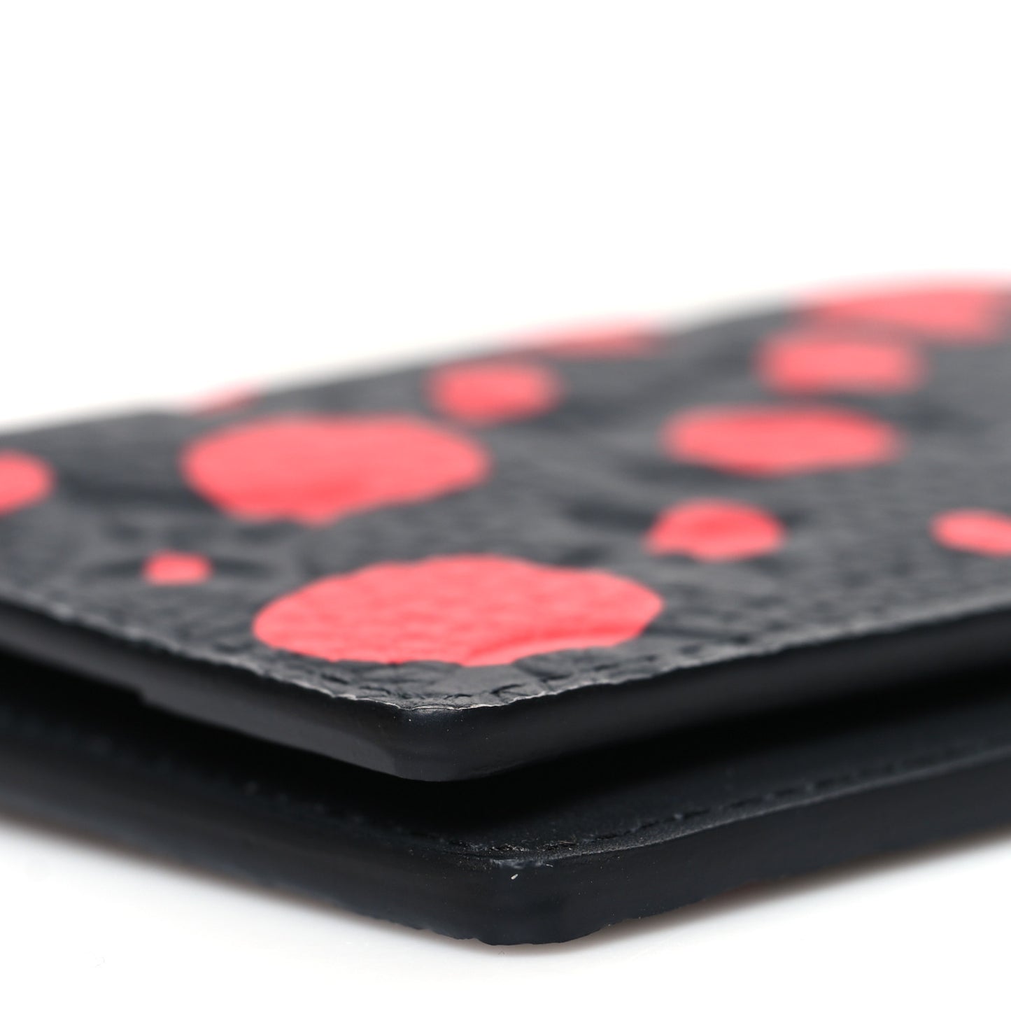 LV X YK Empreinte Pocket Organizer Black Red