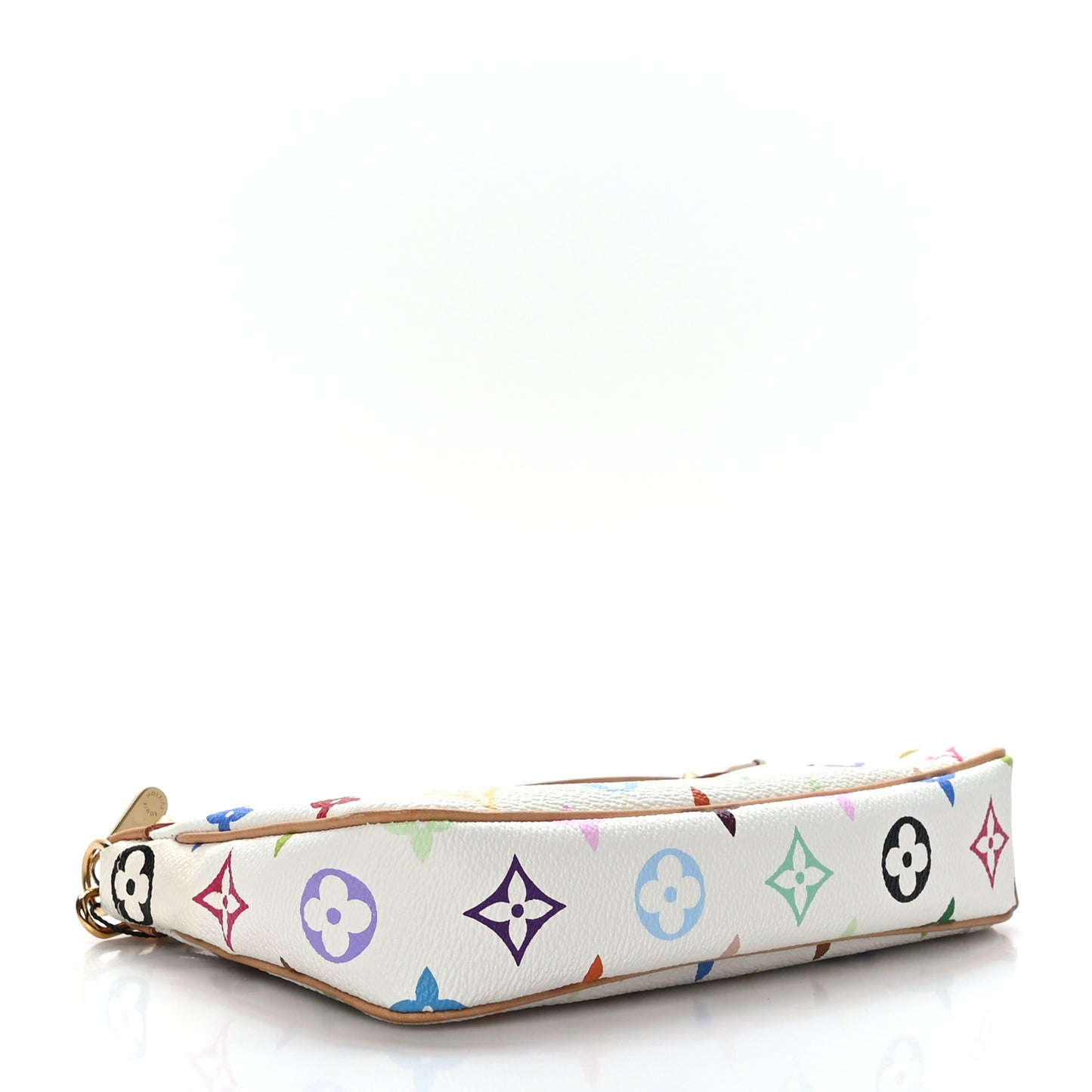 Monogram Multicolor Pochette Accessories White