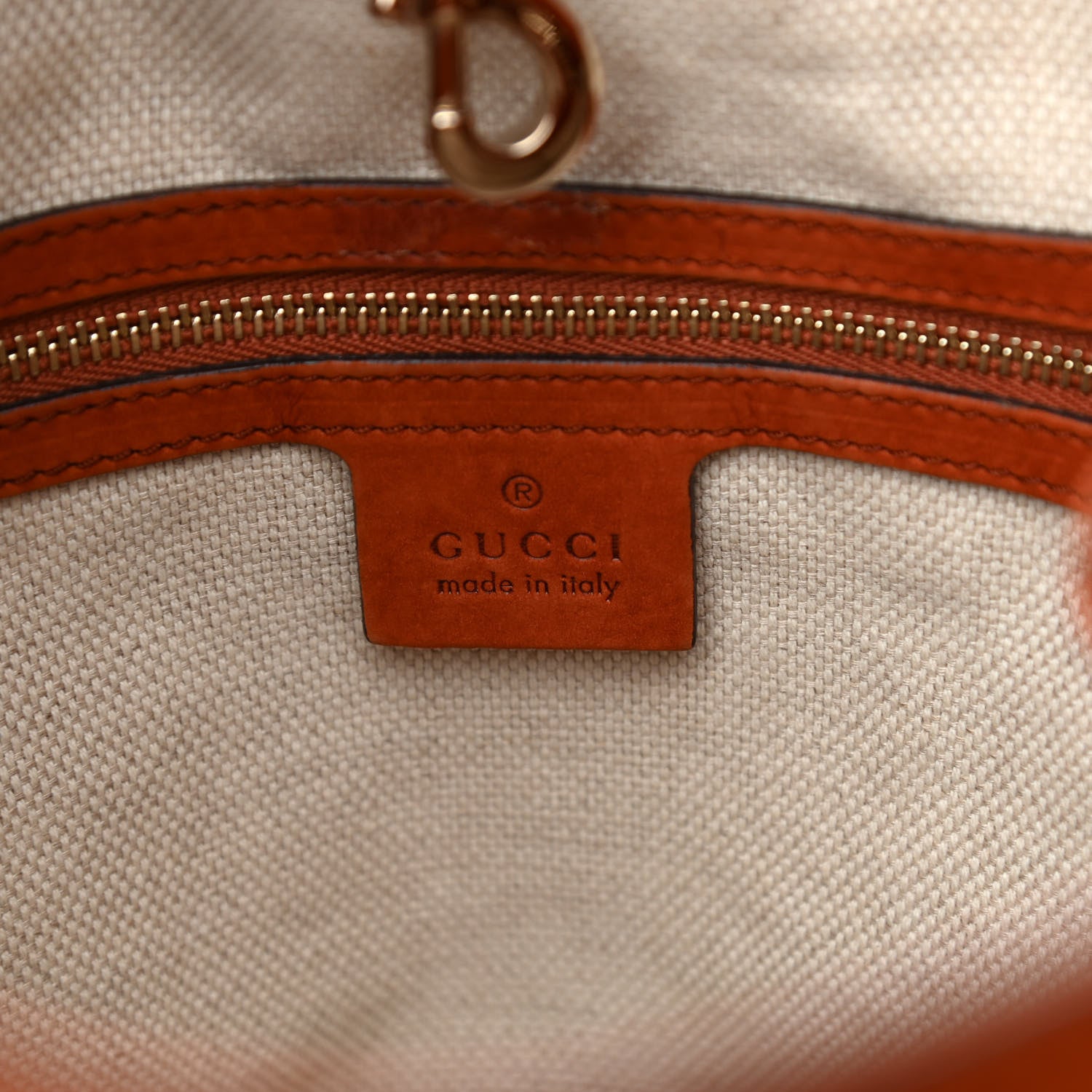 Gucci Vitello Range Medium Soho Chain Shoulder Bag Old Whisky 5 of 8