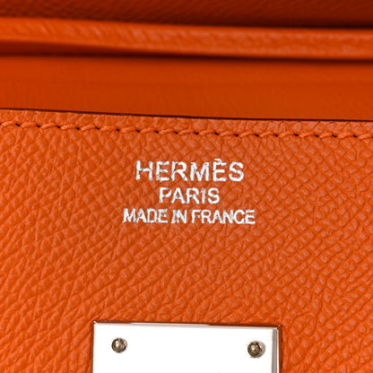 Hermes Epsom Birkin 35 Orange 6 of 10