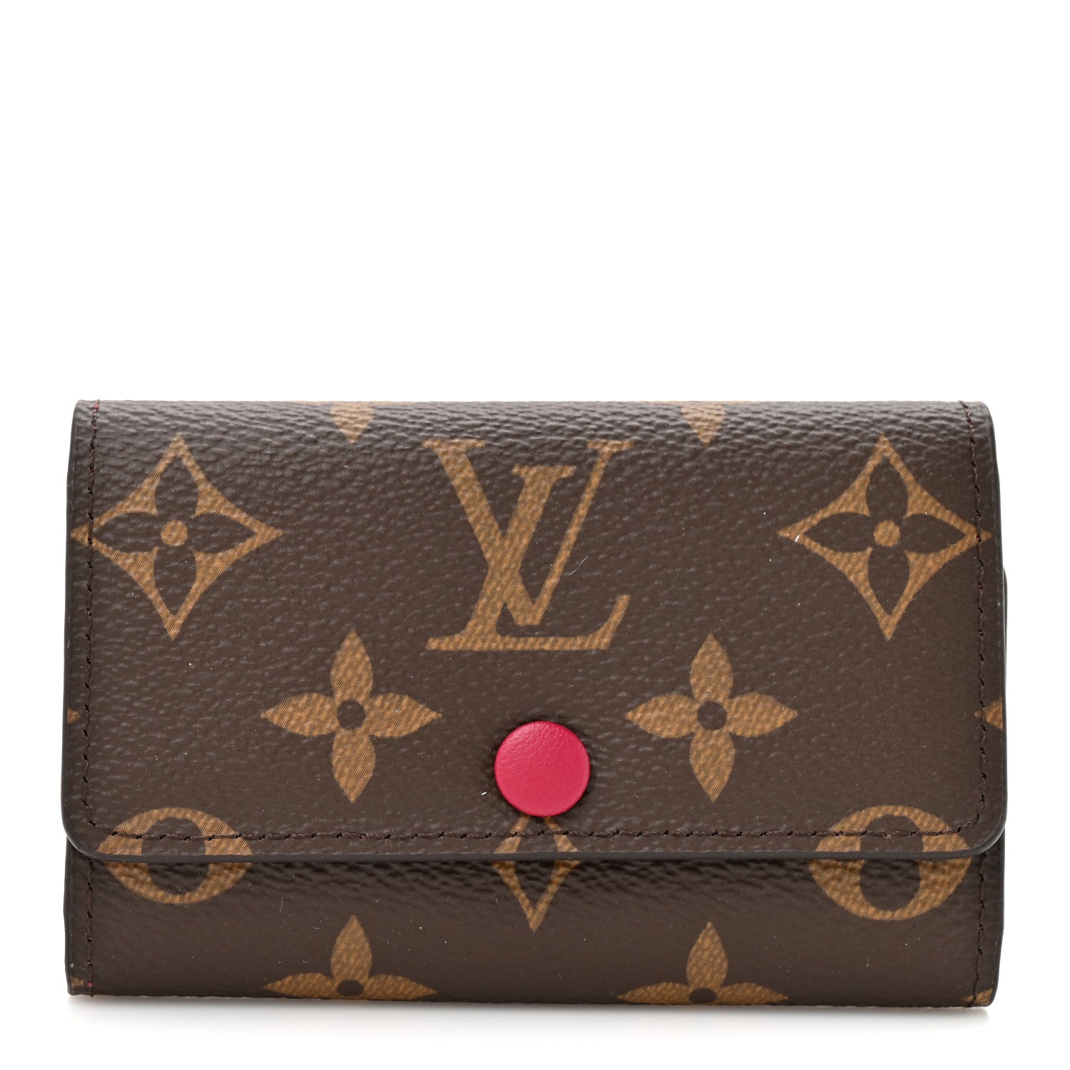 Louis Vuitton Monogram 6 Key Multicles Holder Fuchsia 1 of 7
