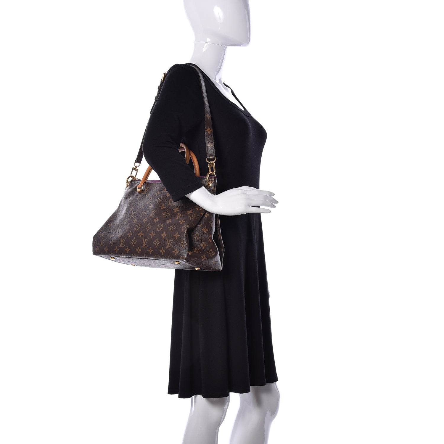 Louis Vuitton Monogram Pallas Aurore 2 of 9