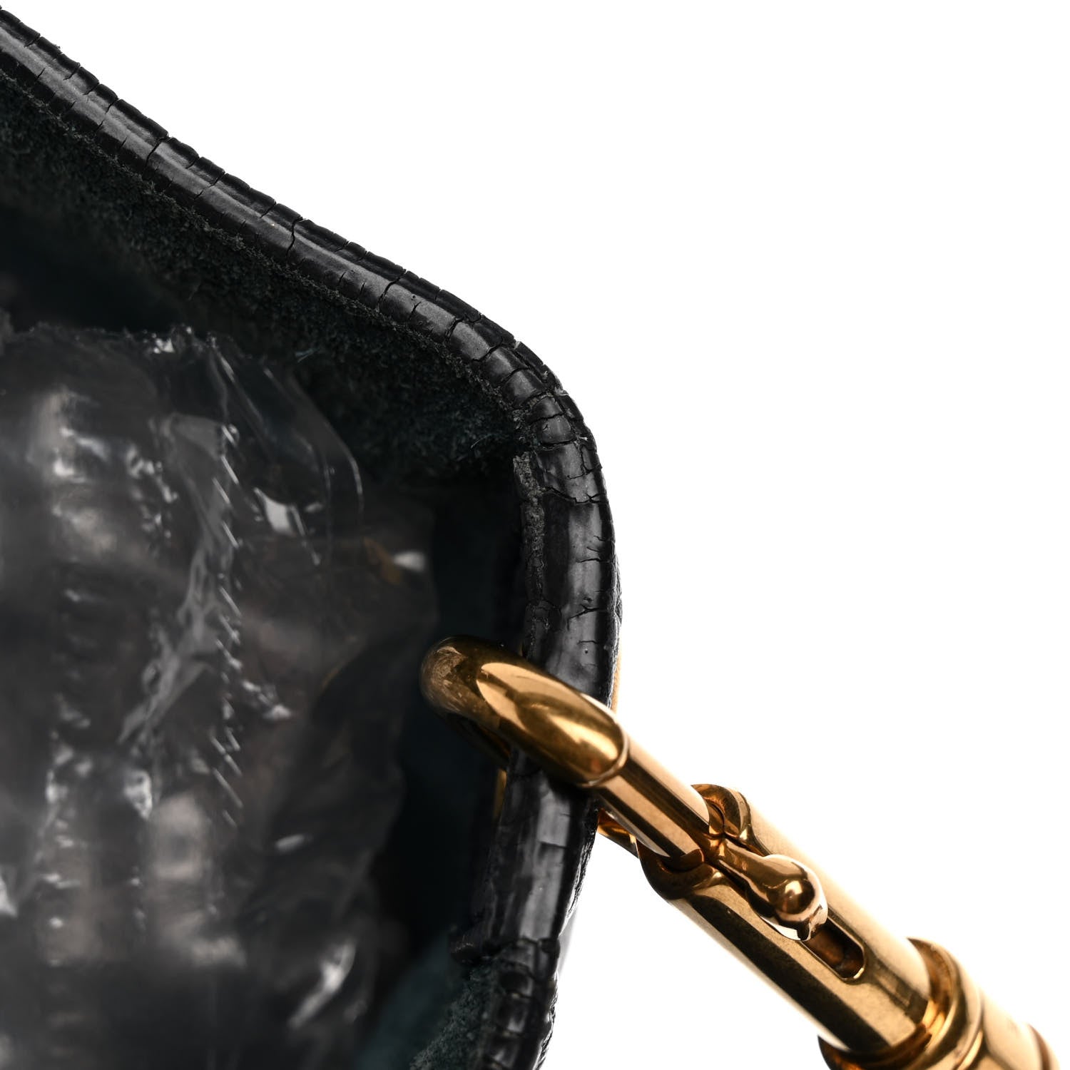 Celine Soft Grained Calfskin Sangle Bucket Bag Navy Blue 11 of 11