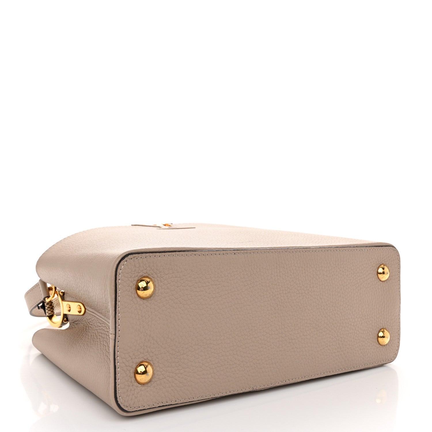 Louis Vuitton Taurillon Ayers Capucines PM Galet 4 of 9