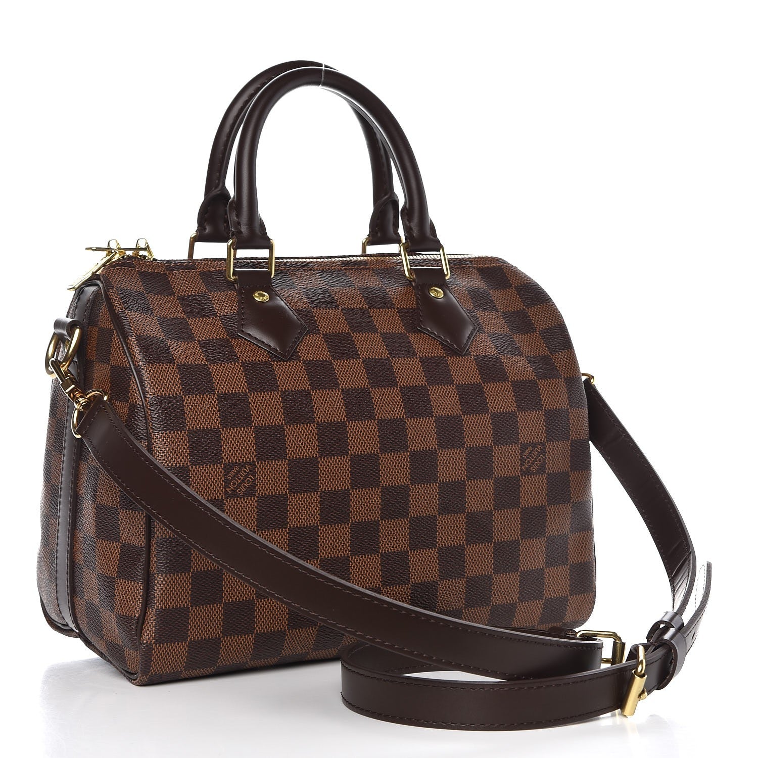Louis Vuitton Damier Ebene Speedy Bandouliere 25 3 of 8