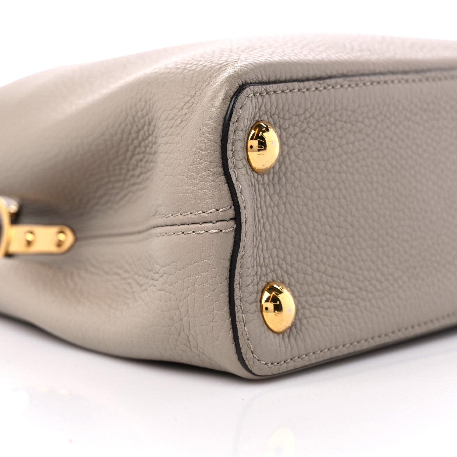 Louis Vuitton Taurillon Capucines PM Galet 7 of 11