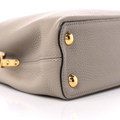 Louis Vuitton Taurillon Capucines PM Galet 7 of 11
