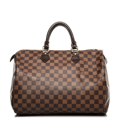Louis Vuitton Damier Ebene Speedy 35 1 of 7