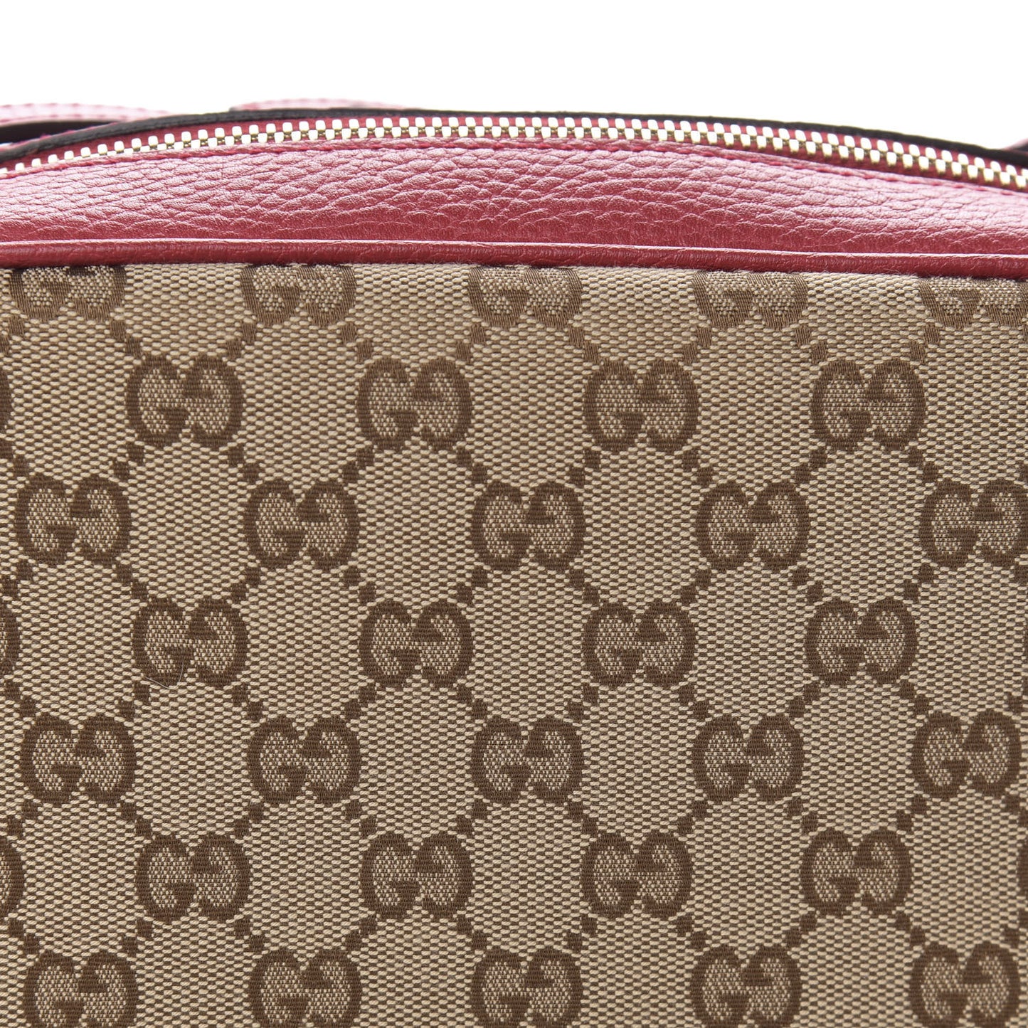 Monogram Mini Bree Messenger Bag Red