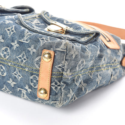 Louis Vuitton Monogram Denim Baggy PM Blue 9 of 9
