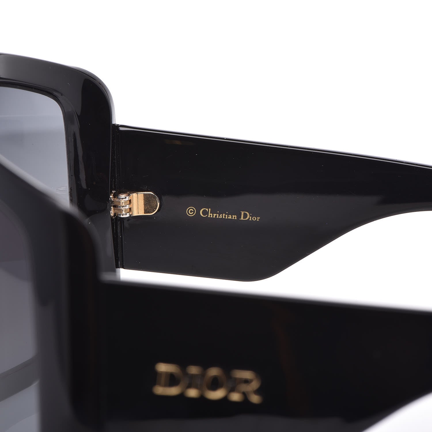 Christian Dior So Light Shield Sunglasses Black 6 of 8