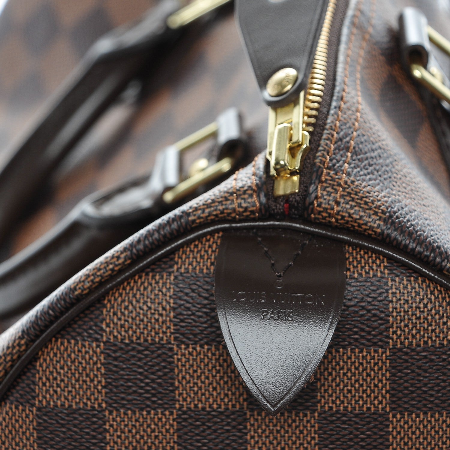 Louis Vuitton Damier Ebene Speedy 30 6 of 7