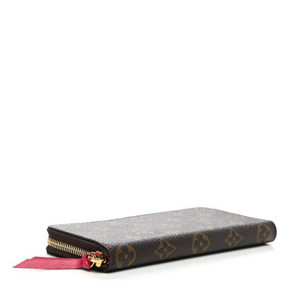 Louis Vuitton Monogram Clemence Wallet Fuchsia 4 of 7