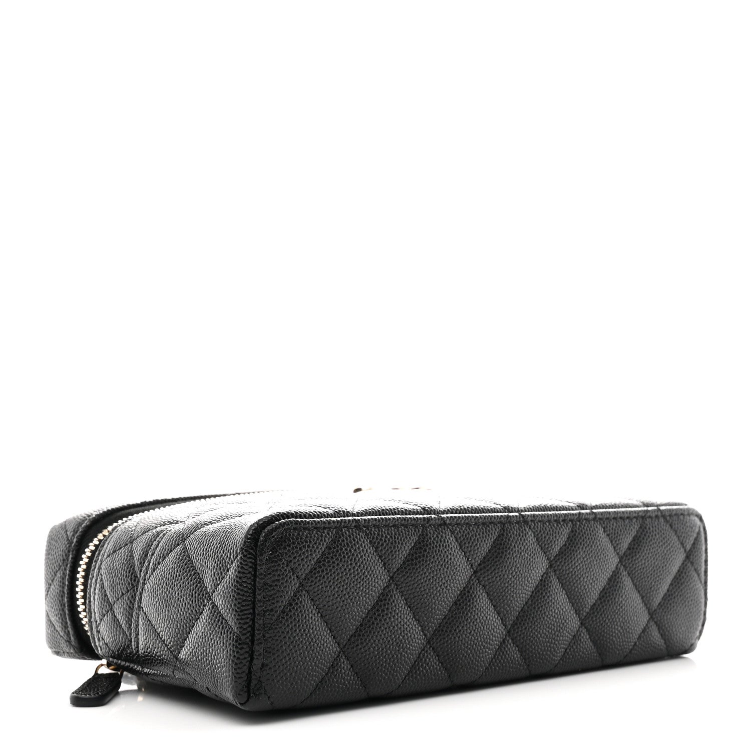 Chanel Caviar Quilted Trendy Handle Slim Vanity Black 4 of 11