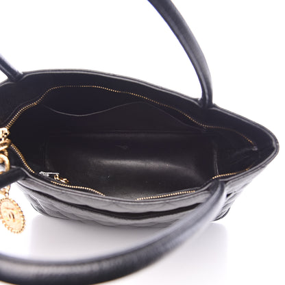 Chanel Caviar Medallion Tote Black 5 of 15