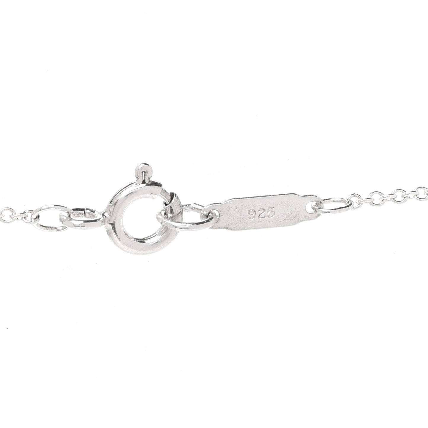 Sterling Silver Diamond Envelope Pendant Necklace