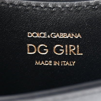 Dolce & Gabbana Calfskin Micro DG Girls Shoulder Bag Black 6 of 12