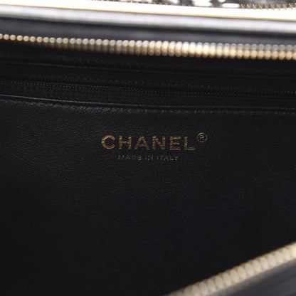 Chanel Lambskin Quilted Medium Trendy CC Bowling Bag Black 8 of 15
