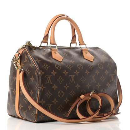 Louis Vuitton Monogram Speedy Bandouliere 30 3 of 9