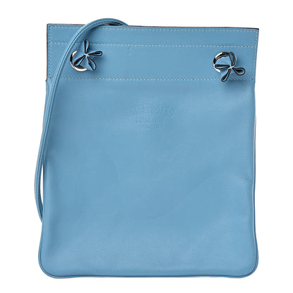 Hermes Milo Lambskin Swift Mini Aline Bleu Du Nord 1 of 10