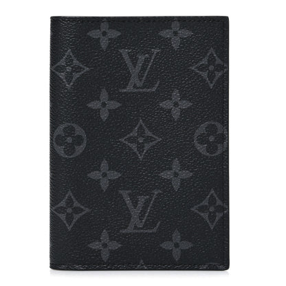Louis Vuitton Monogram Eclipse Passport Cover 1 of 6