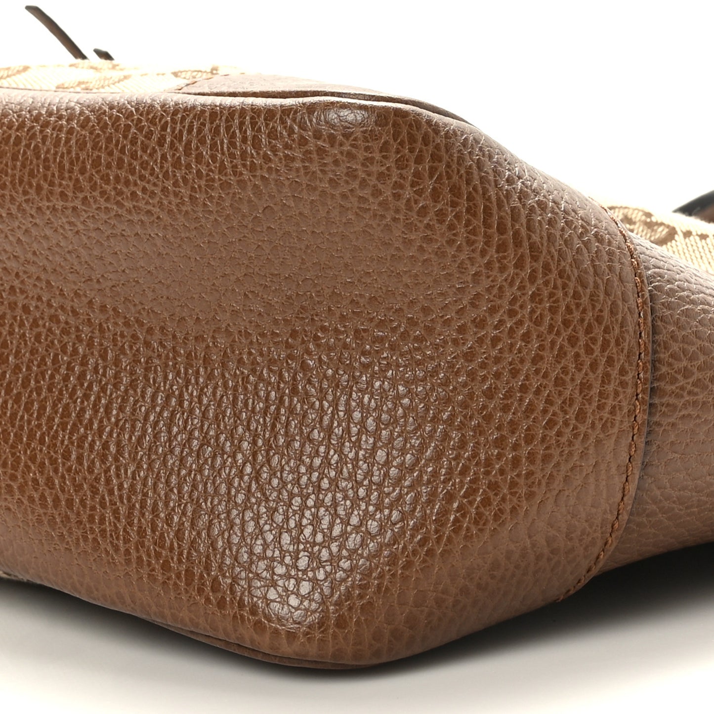 Monogram Small Bree Tote Beige Tabacco