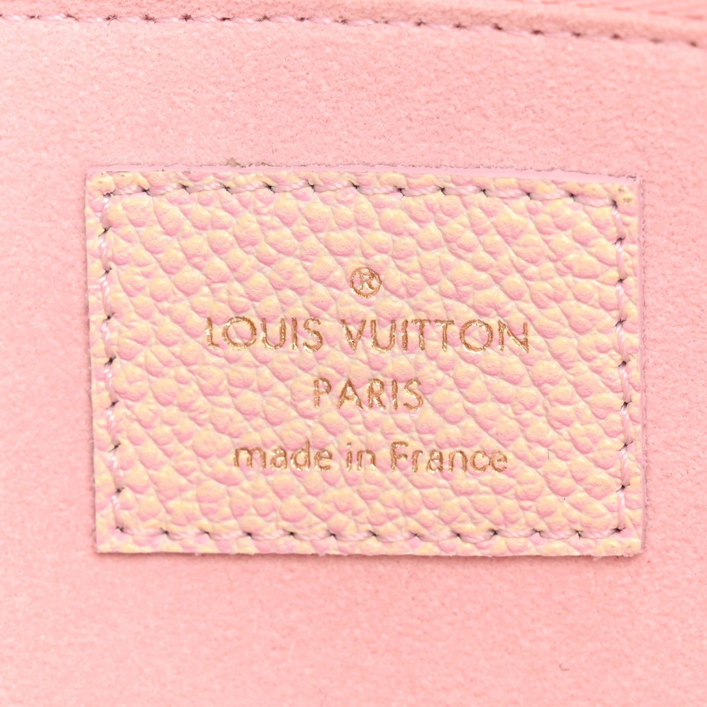 Empreinte Monogram Summer Stardust Trio Pouch Pink Water Green Lilas