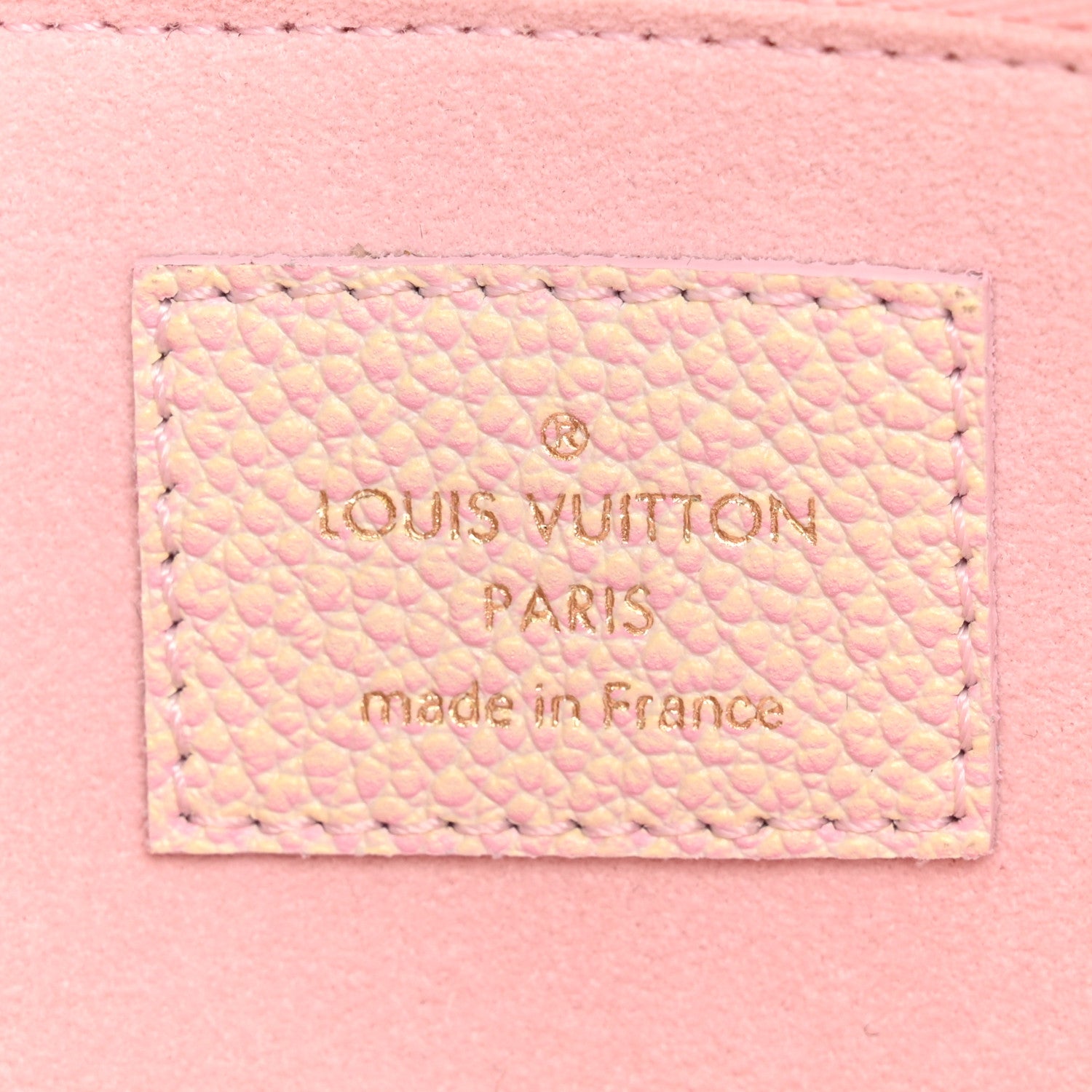 Louis Vuitton Empreinte Monogram Summer Stardust Trio Pouch Pink Water Green Lilas 8 of 10