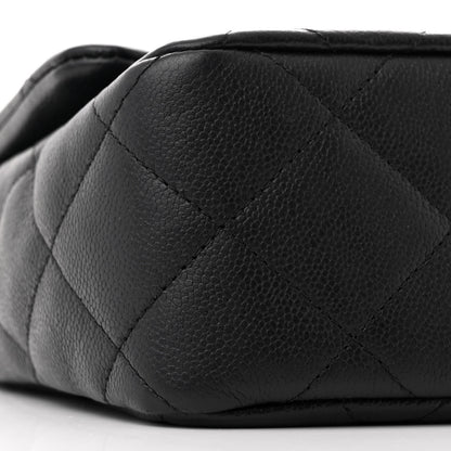Chanel Caviar Quilted Sweetheart Flap Black 9 of 10