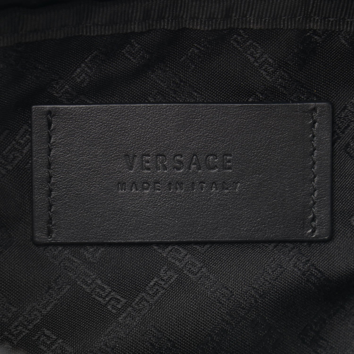 Versace Nylon Palazzo Medusa Belt Bag Black 6 of 13
