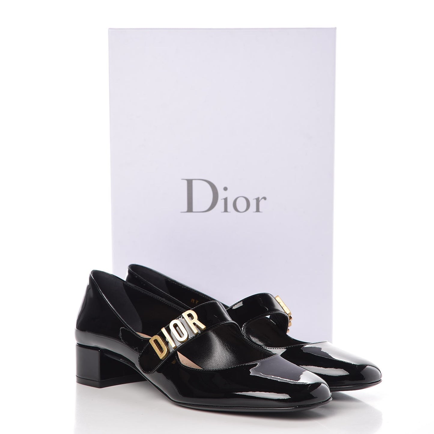 Patent Baby-D Ballet Pumps 38.5 Black