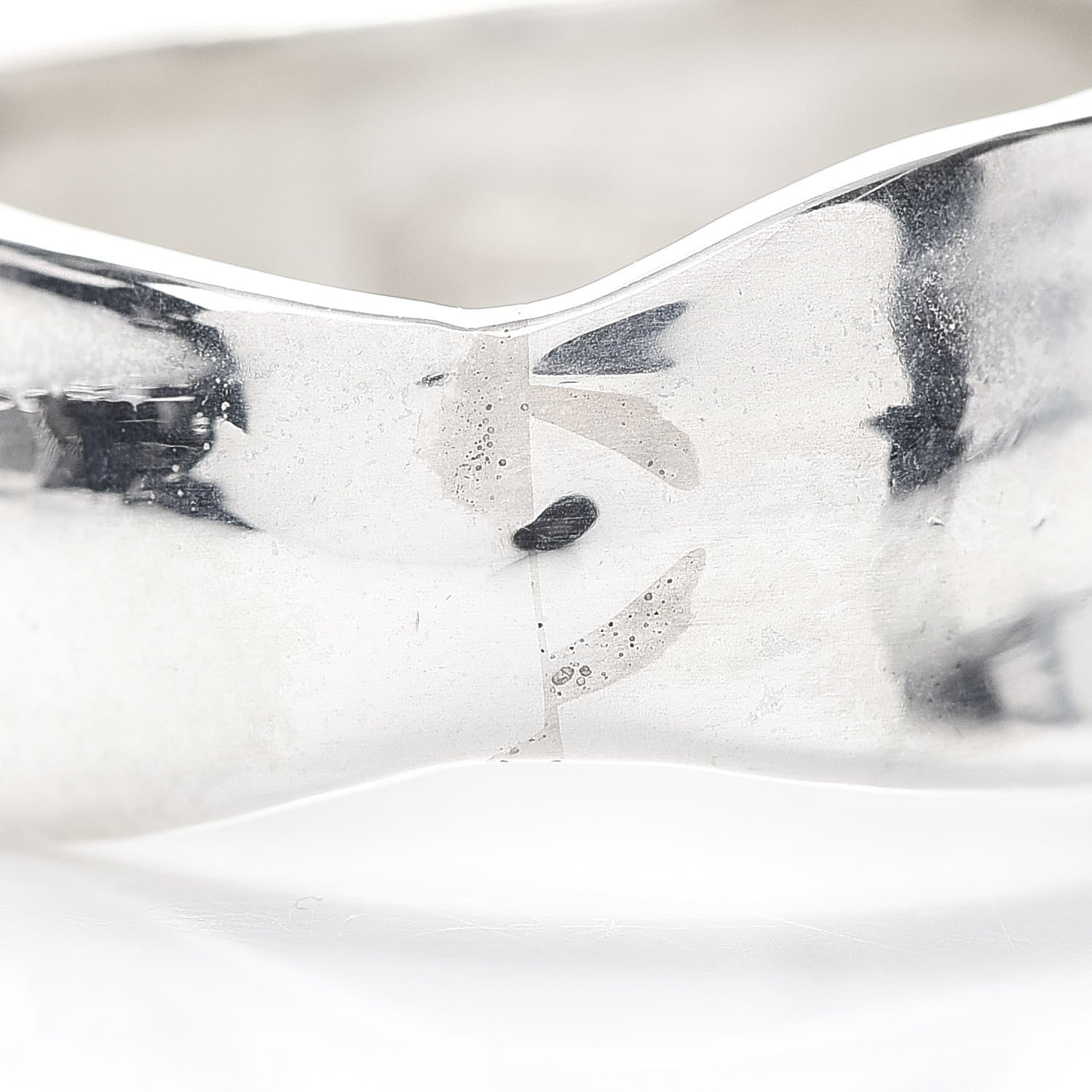 Tiffany Sterling Silver Nature Leaf Ring 54 6.75 5 of 5