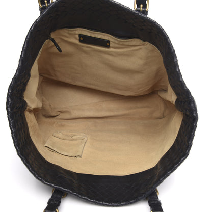 Bottega Veneta Nappa Intrecciato Medium Seamless Tote Black 5 of 14