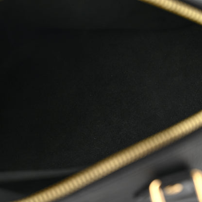 Louis Vuitton Empreinte Monogram Giant Speedy Bandouliere 25 Black 5 of 9