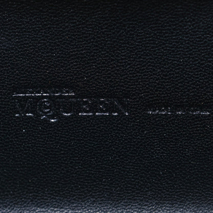 Alexander McQueen Calf Hair Leopard Print Skull Box Clutch 11 of 13