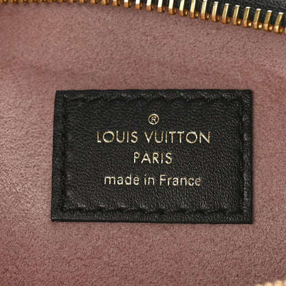 Louis Vuitton Lambskin Embossed Monogram Coussin PM Black 8 of 10