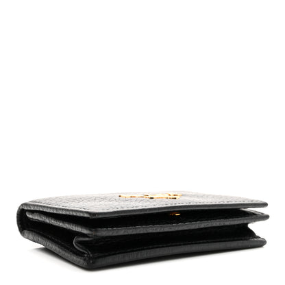 Prada Vitello Grain Move Card Holder Black 4 of 7