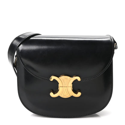 Celine Shiny Calfskin Teen Besace Black 1 of 10