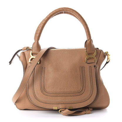 Chloe Calfskin Medium Marcie Satchel Nut 1 of 10