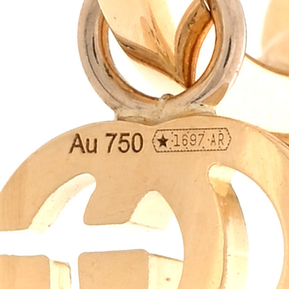 Gucci 18K Yellow Gold Running G Single Clip On Earring 4 of 4