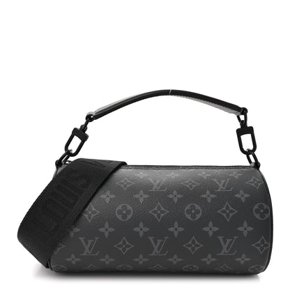 Louis Vuitton Monogram Eclipse Soft Polochon PM 1 of 9