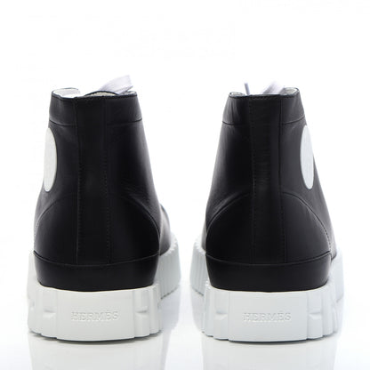 Hermes Veau Pienza Mens Climb Sneakers 42.5 Black 4 of 10