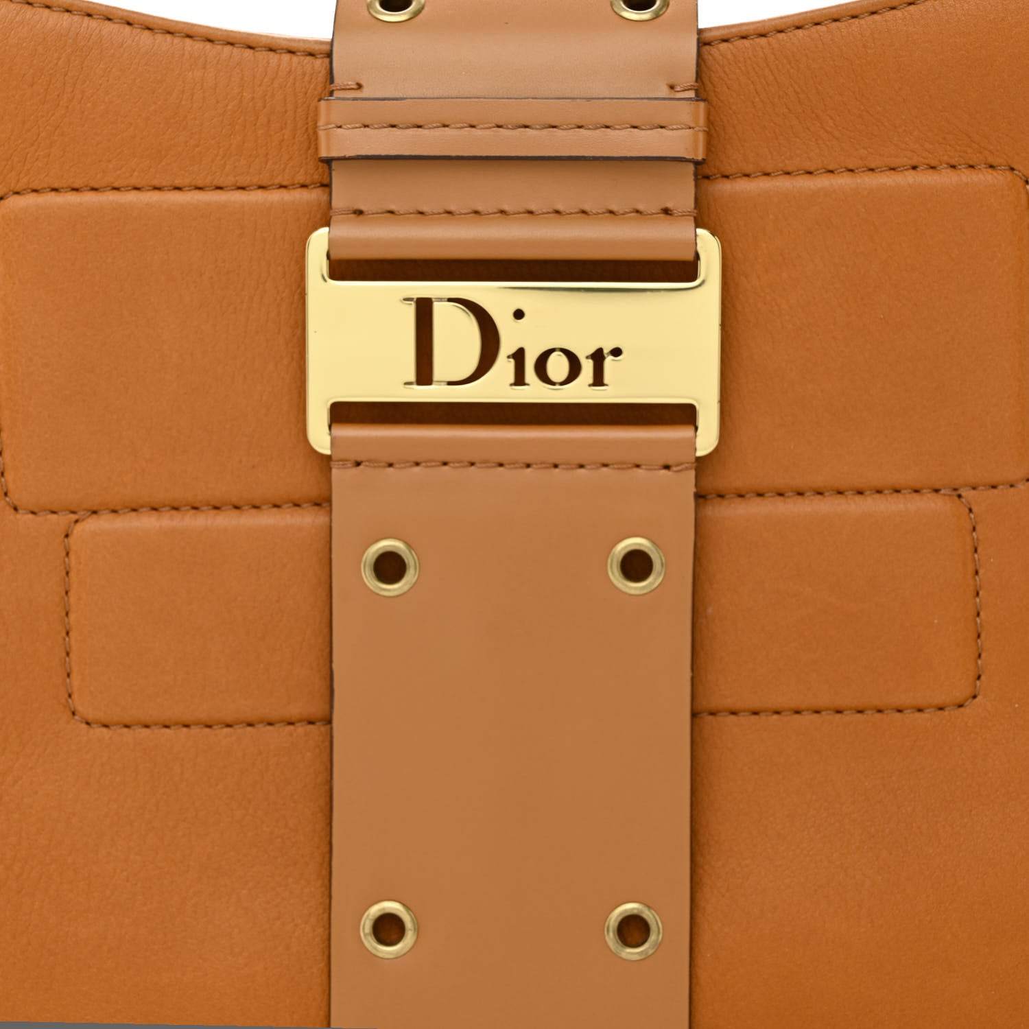 Christian Dior Calfskin Street Chic Large Columbus Ave Beige 7 of 9