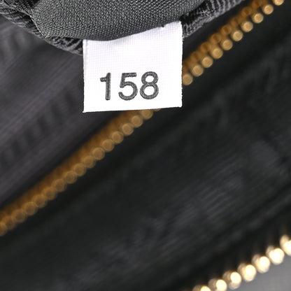 Prada Tessuto Nylon Saffiano Crossbody Bag Black 8 of 11