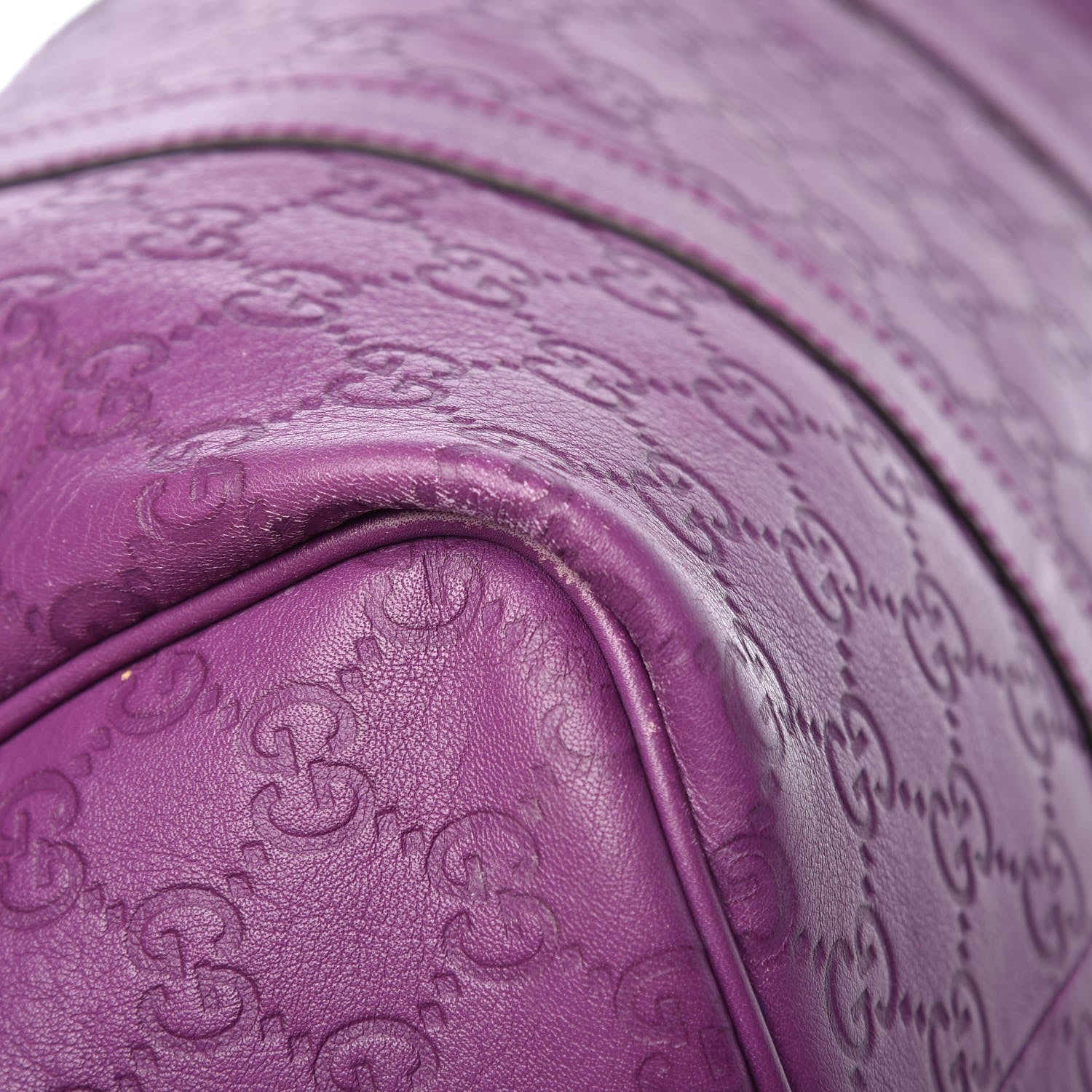 Gucci Guccissima Medium Joy Boston Purple 13 of 15