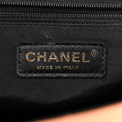 Chanel Lambskin Quilted Medium Elegant CC Flap Brown Black 6 of 13
