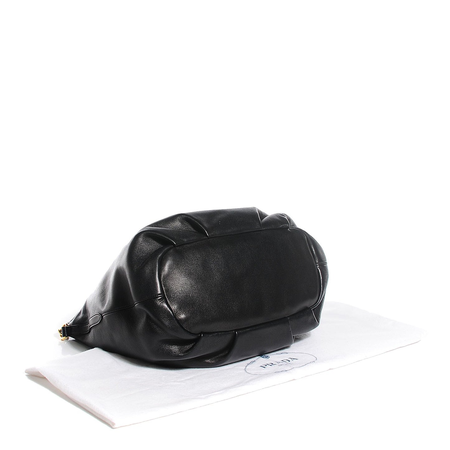 Nappa Shoulder Bag Nero Black